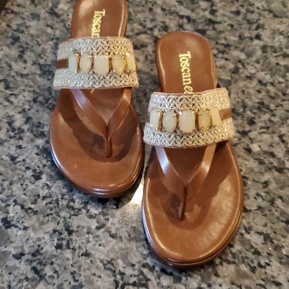 Toscanella Shoes - Wedge sandals